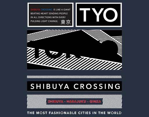 线条矢量英文字母矢量方形矢量图案东京文字矢量