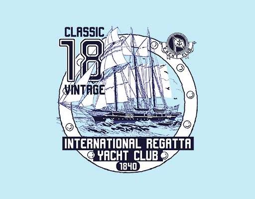 卡通船舶矢量手写英文字母矢量帆船矢量数字字母矢量徽章矢量