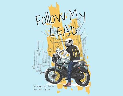 卡通人物矢量手写英文字母骑摩托的男孩矢量城市建筑矢量