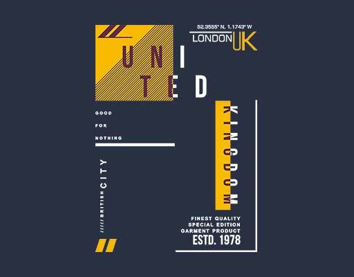 卡通文字矢量数字字母矢量简约方形文字