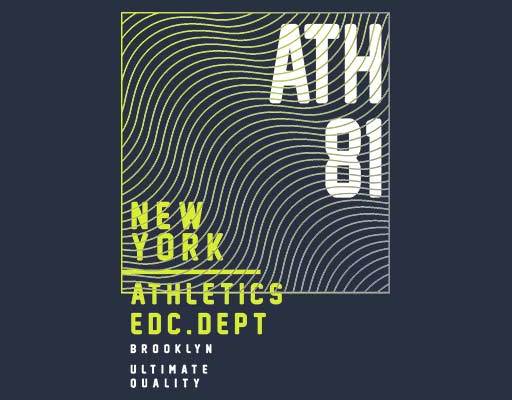 彩色线条矢量波浪线条英文字母矢量