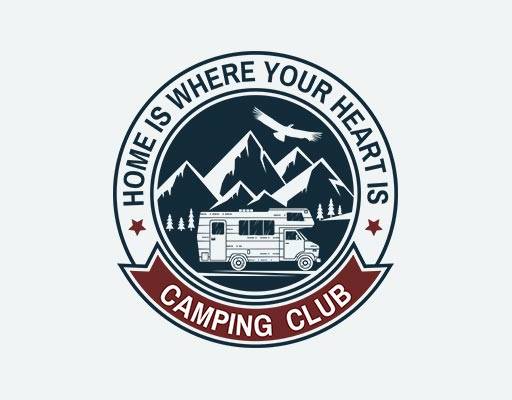 卡通树木手写英文字母矢量树木房子汽车矢量山峰