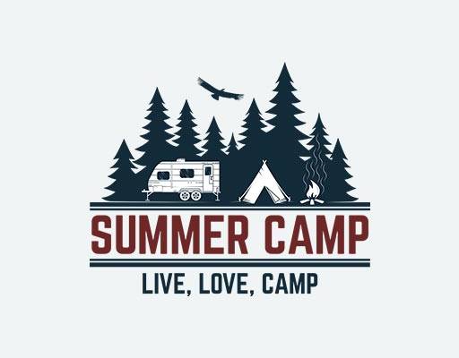 卡通树木手写英文字母矢量树木房子汽车矢量