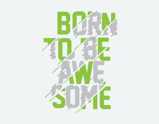 破碎英文字母矢量卡通文字线条矢量