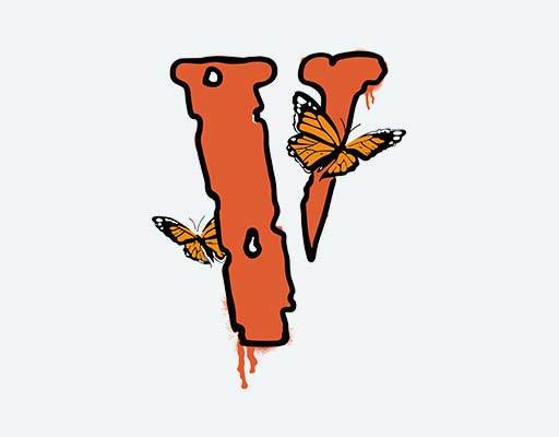 英文字母矢量卡通字母V蝴蝶图案涂鸦英文字母矢量