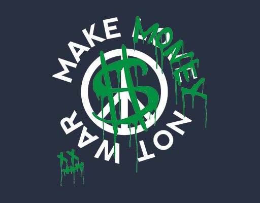 涂药英文字母矢量喷绘卡通文字矢量简约文字流墨英文字母