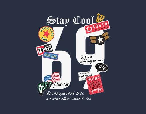 数字字母矢量69英文字母矢量卡通文字矢量绣章矢量图案标图案