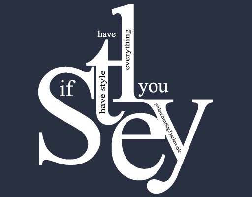 style英文字母矢量白色英文字母图案数字字母卡通矢量男装印花素材