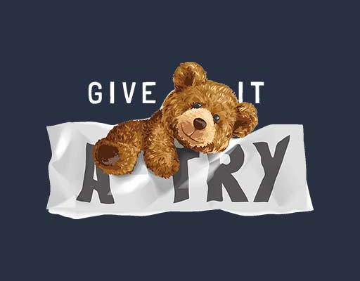 可爱小熊矢量棕色小熊英文字母趴英文字母上面的小熊卡通棕色熊