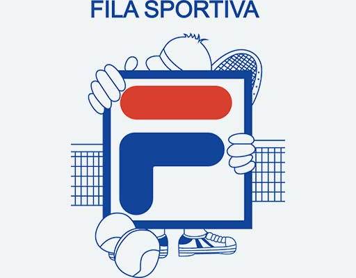 斐乐矢量英文字母卡通运动人物网球矢量F文字运动男孩人物