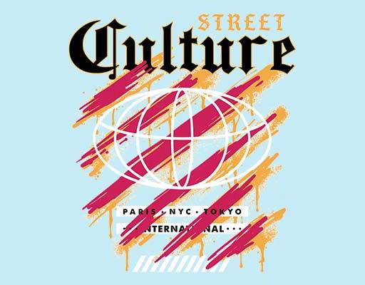 英文字母矢量素材卡通线条图案破碎涂鸦矢量高清矢量男装印花