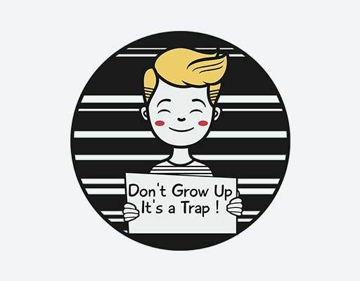 卡通男孩矢量英文字母男孩展示版面矢量圆形图案卡通人物