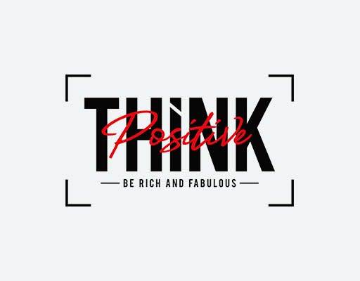 红色英文字母矢量图案Positisk文字矢量手写飘逸英文