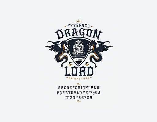 龙矢量素材卡通飞龙矢量英文字母图案章图案矢量素材卡通