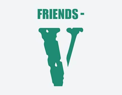 字母V矢量图案friends英文字母大字母V品牌矢量素材