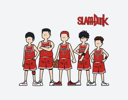 篮球小男孩矢量卡通人物矢量SAMDRK篮球少年矢量卡通人物素材