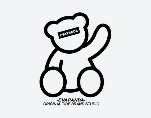 剪影小熊图案招手的熊线条小熊英文字母熊图案卡通动物