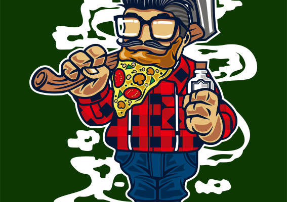 抽象卡通人-92150