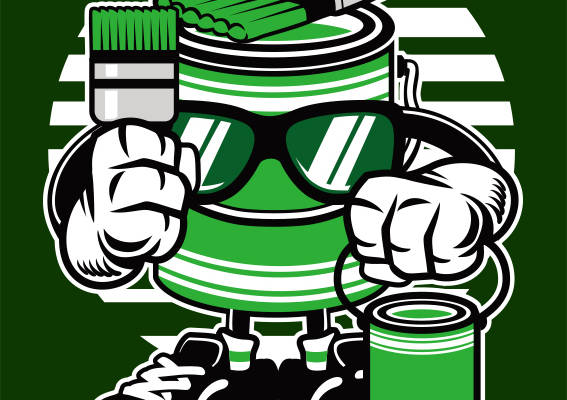 抽象卡通人-92149