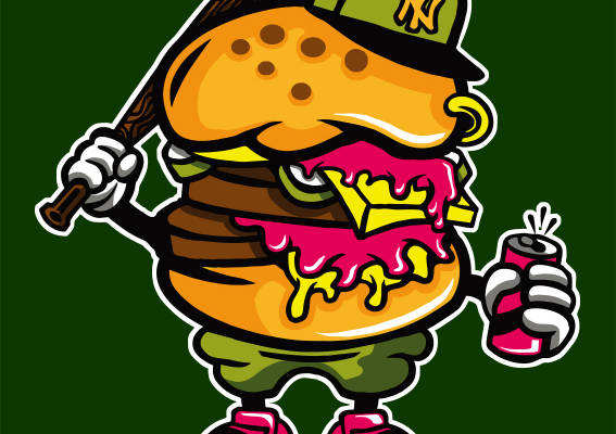 抽象卡通人-92121