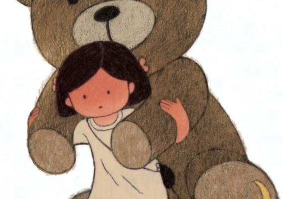 小女孩大熊-77770