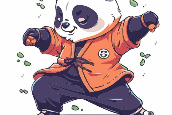 熊猫打太极-72713