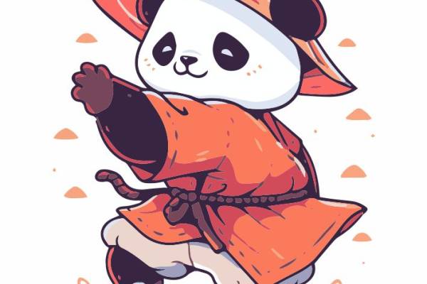 熊猫打太极-72704