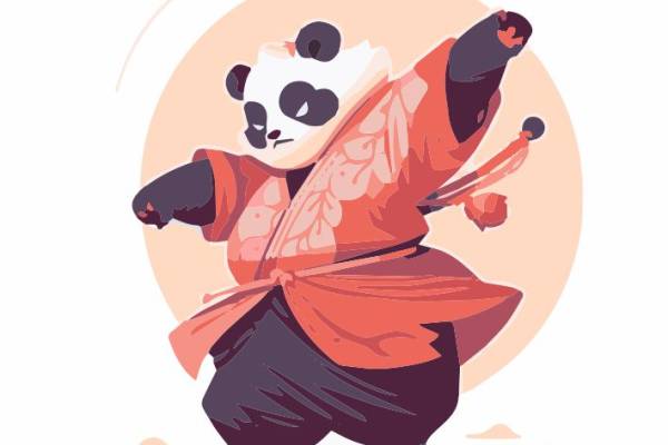 熊猫打太极-72703