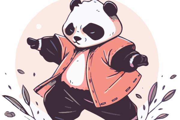 熊猫打太极-72701