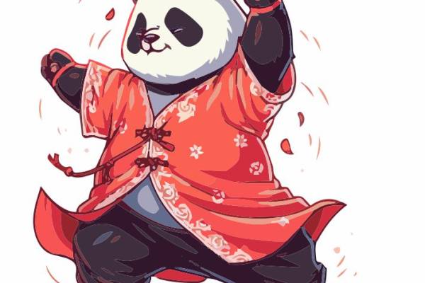 熊猫打太极-72696