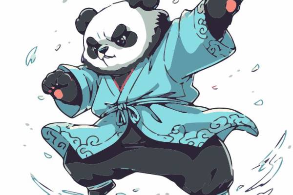 熊猫打太极-72676