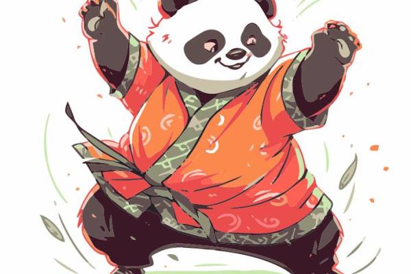 熊猫打太极-72649