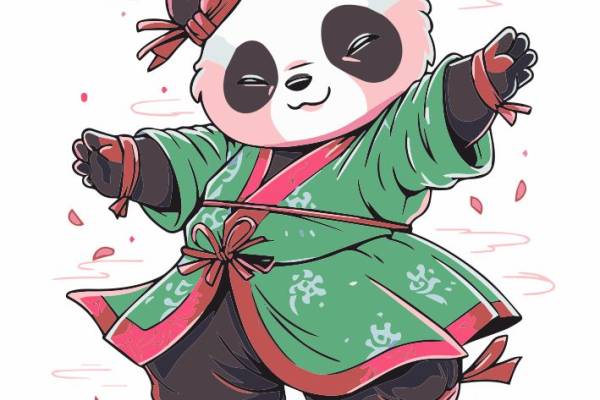 熊猫打太极-72624