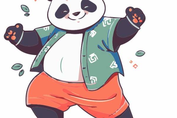 熊猫打太极-72618