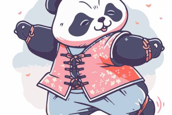 熊猫打太极-72617