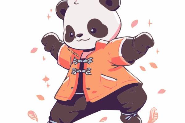 熊猫打太极-72614