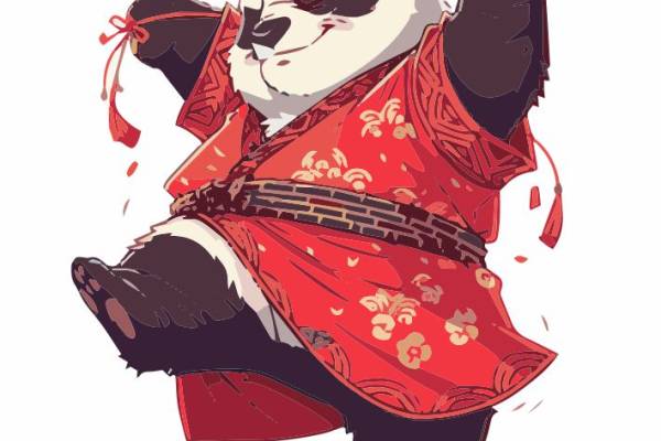 熊猫打太极-72612