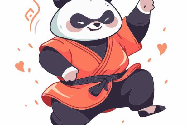 熊猫打太极-72611