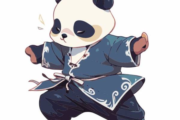 熊猫打太极-72608