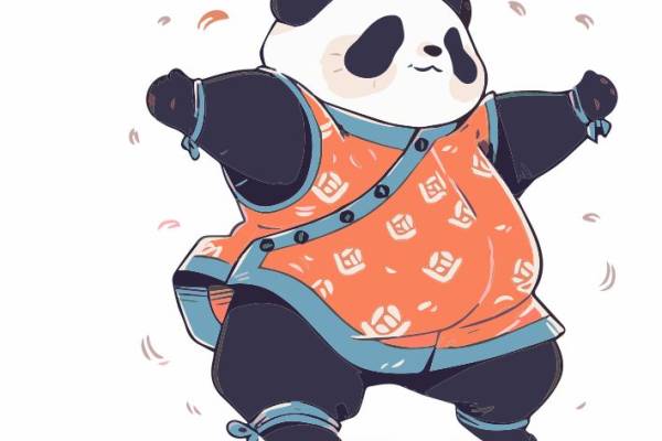 熊猫打太极-72601