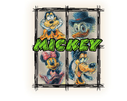 4宫格 动物-71434