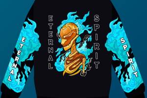 永恒精神与服装裁片印花的完美结合