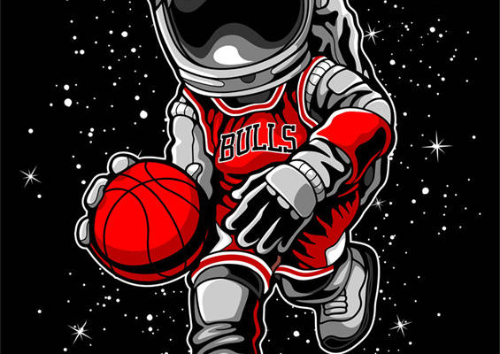 探索宇宙的篮球精神：服装印花设计新潮流