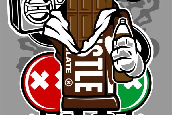 时尚街头风格服装印花设计：潮人必备