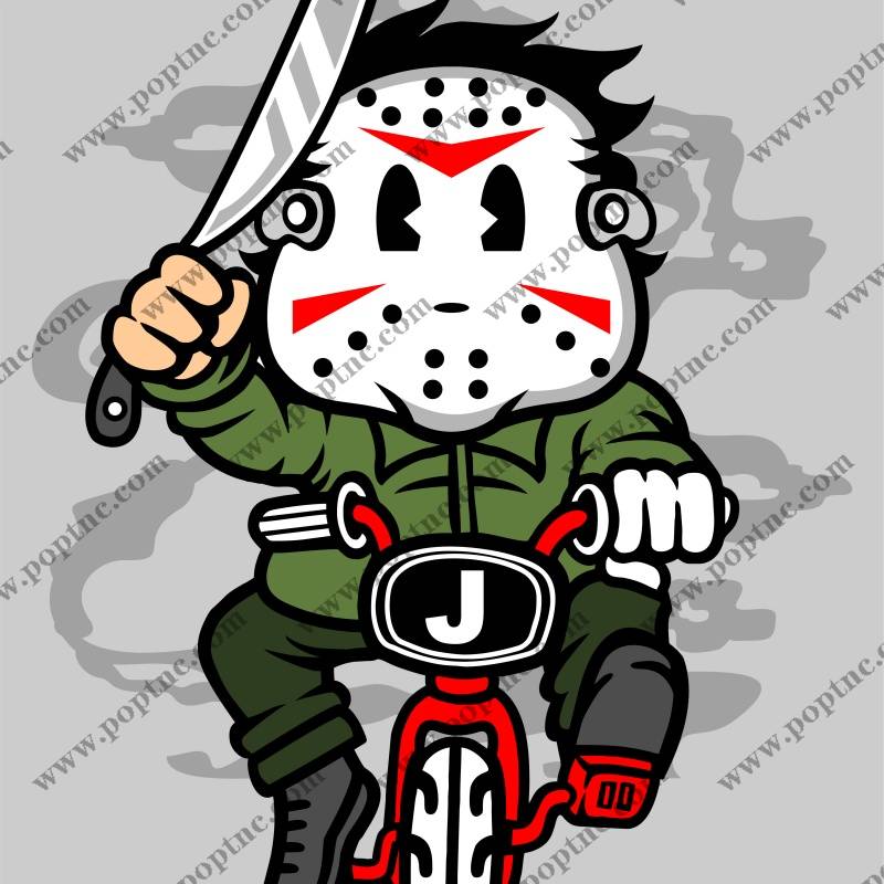 创意卡通角色服装裁片印花设计