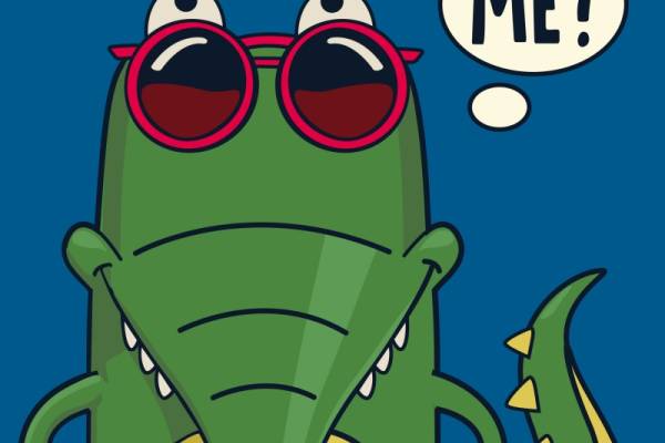 时尚潮流鳄鱼服装印花设计，展现个性魅力