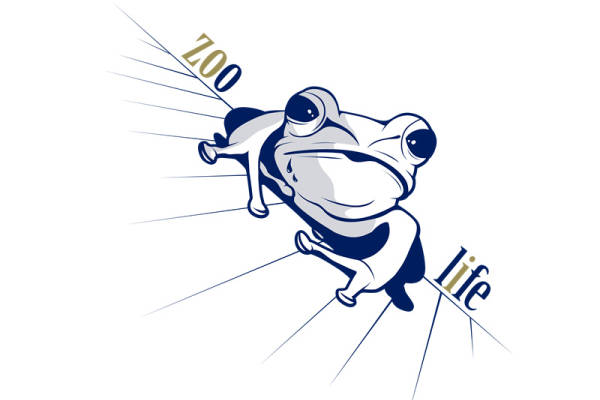 创意动物主题服装裁片印花设计:青蛙跳过ZOO与LIFE