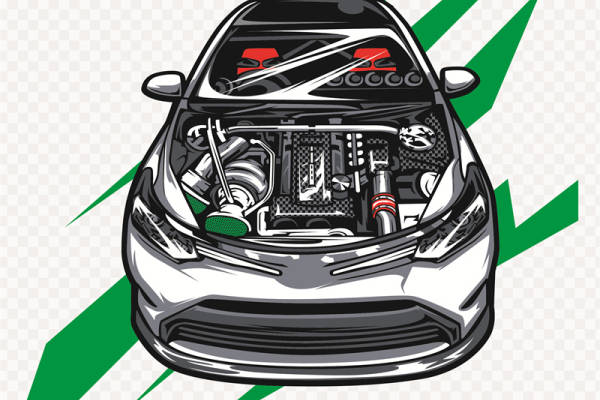 时尚汽车主题裁片印花服装：展现速度与激情