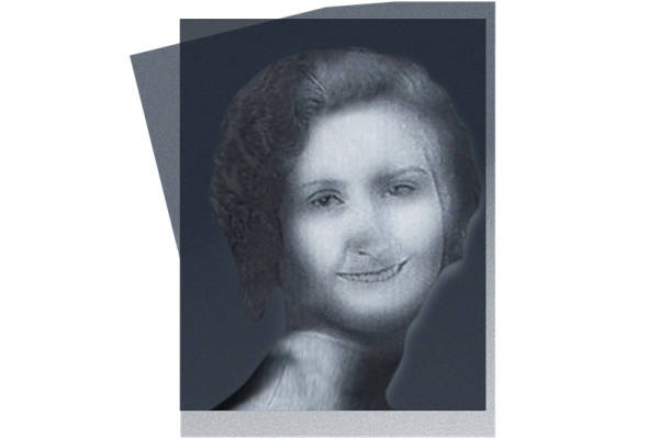 经典黑白肖像裁片印花服装 展现独特艺术风格