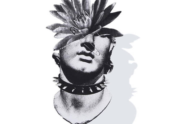 创意艺术风格裁片印花服装印花设计